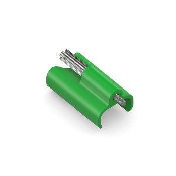 MicroX4 Verriegelungsclip, grün, 10 Stk, USB-C True Locking System Clip