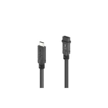 MicroX4 USB4 Verlängerungscable C-C, 1.0m, 20Gbps, 240W, USB4 Gen2, Passive MicroX4 USB4 Verlängerungscable C-C, 1.0m, 20Gbps, 240W, USB4 Gen2, Passive