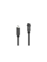 MicroX4 USB4 Verlängerungscable C-C, 3.0m, 20Gbps, 100W, USB4 Gen2, Passive