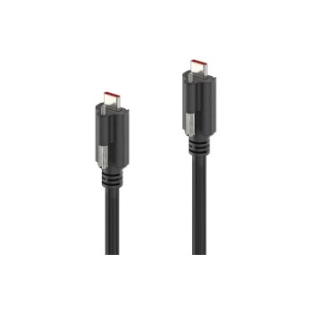 MicroX4 USB4 cable Typ C-C, 1.0m, 20Gbps, 240W, USB4 Gen2, Passive