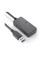 PureLink USB3.0 Verlängerungskabel 5 Meter, aktive Verstärkung, inkl. 4 Port Hub