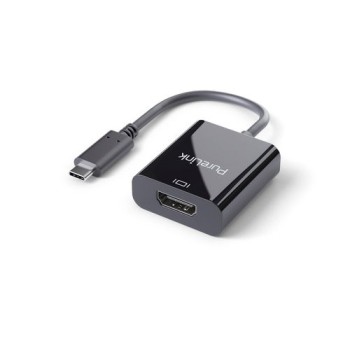 PureLink Adapter USB-C - HDMI 2.0 black , Ausgang: HDMI 2.0 UHD 4K60Hz PureLink Adapter USB-C - HDMI 2.0 black , Ausgang: HDMI 2.0 UHD 4K60Hz
