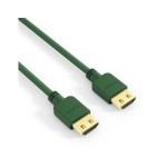 PureInstall, HDMI cable, 1.00m grün, Dünnes, High-Speed with Ethernet HDMI