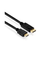 PureInstall, Adaptercable DP/HDMI, 7.50m, vergoldete Stecker
