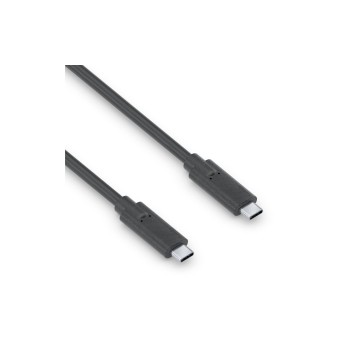 PureLink USB3.1 Gen2 USB-C-C, 50cm, Schwarz, 10Gbps, 5A, Power Delivery bis 100Watt, DP