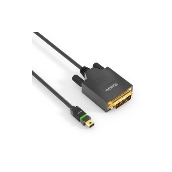 PureLink ULS mini DP auf DVI cable 2.0m, ULS Verriegelungssystem, FullHD, SingleLink PureLink ULS mini DP auf DVI cable 2.0m, ULS Verriegelungssystem, FullHD, SingleLink