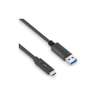 PureLink USB3.1 Gen1 USB-A-C, 50cm, black , 5Gbps, 3A, iSeries