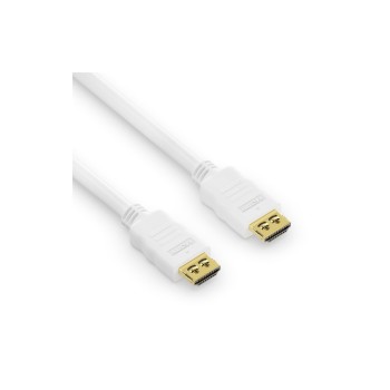 PureInstall 4K HDMI cable, 5.0m, white, HDMI 2.0, 4K/60Hz 18Gbps PureInstall 4K HDMI cable, 5.0m, white, HDMI 2.0, 4K/60Hz 18Gbps