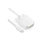 PureLink Câble IS2210-010 USB type C - DVI-D, 1 m, Blanc