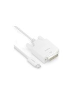 PureLink Câble IS2210-010 USB type C - DVI-D, 1 m, Blanc