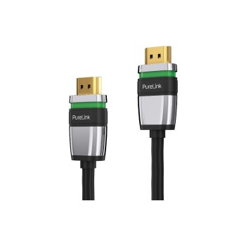 PureLink Ultimate 8K HDMI 2.1 cable, 48Gbps, 1.00m, Hallogenfrei, ULS Verriegelung PureLink Ultimate 8K HDMI 2.1 cable, 48Gbps, 1.00m, Hallogenfrei, ULS Verriegelung