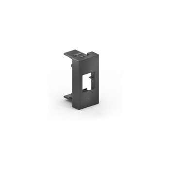 mediahub2 black Keystone Blende, Keystone, Steckplatzabdeckung, black mediahub2 black Keystone Blende, Keystone, Steckplatzabdeckung, black