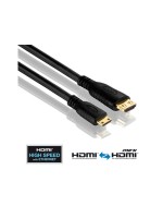 PureInstall, HDMI/MINI HDMI cable, 1.00m, Beidseitig konfektioniert Premium HDMI DIY