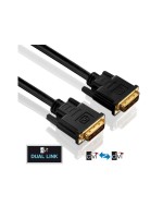 PureInstall, DVI cable, DualLink, 1.00m, 2560x1600, 24k precision connector