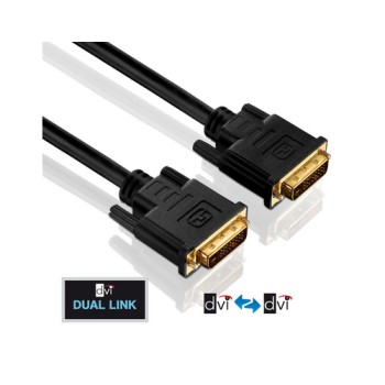 PureInstall, DVI cable, DualLink, 3.00m, 2560x1600, 24k präzisions Stecker, PureInstall, DVI cable, DualLink, 3.00m, 2560x1600, 24k präzisions Stecker,
