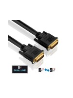 PureInstall, DVI cable, DualLink, 7.50m, 2560x1600, 24k präzisions Stecker,