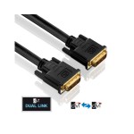 PureInstall, DVI câble, DualLink, 10.00m, 2560x1600, 24k connecteurs de précision