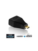 Purelink Micro HDMI / HDMI Adapter, Micro HDMI Stecker auf HDMI Buchse