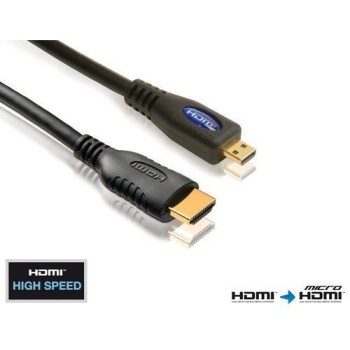 Purelink Micro HDMI / HDMI cable, 2m, High Speed with Ethernet Purelink Micro HDMI / HDMI cable, 2m, High Speed with Ethernet
