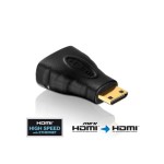 Purelink Mini HDMI Male-HDMI Female, 001m, Mini HDMI-Stecker auf HDMI-Buchse