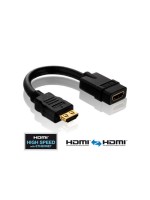 Purelink HDMI auf HDMI Adapter, HDMI-Stecker auf HDMI-Buchse, Portsaver