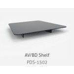 PureMounts PDS-2502 DVD/AV Ablage, 428x326mm,  Belastbarkeit: 10 kg