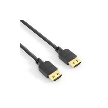 PureInstall, HDMI cable, 1.00m black , Dünnes, High-Speed with Ethernet HDMI PureInstall, HDMI cable, 1.00m black , Dünnes, High-Speed with Ethernet HDMI