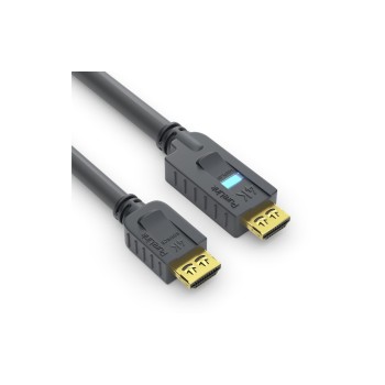 PureInstall, HDMI cable Aktiv, 20.0m, with integriertem Verstärker, 4K, 18Gbps PureInstall, HDMI cable Aktiv, 20.0m, with integriertem Verstärker, 4K, 18Gbps