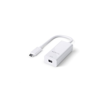 PureLink Premium Adapter USB Typ-C-Mini DP, 4K bis 60Hz, Mini Displayport, 10cm, white PureLink Premium Adapter USB Typ-C-Mini DP, 4K bis 60Hz, Mini Displayport, 10cm, white