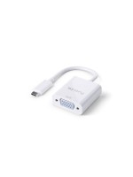PureLink Premium Adapter USB Typ-C zu VGA, 2K bis 60Hz, VGA, 10cm, Weiss