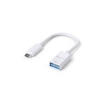 PureLink Premium Adapter USB-C- USB-A, 5Gpbs, 60W, 10cm, Weiss