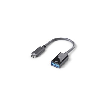 PureLink Premium Adapter USB-C- USB-A, 5Gbps, 60W, 10cm, Schwarz