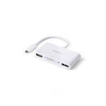 PureLink Multiadaptateur IS250 USB Type-C - HDMI/DVI/DP, blanc