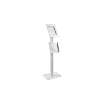 PureMounts PDS-5921 Tablet Standfuss, white, iPad / Galaxy, Abschliessbar, Fach PureMounts PDS-5921 Tablet Standfuss, white, iPad / Galaxy, Abschliessbar, Fach