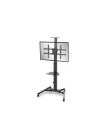 PureMounts Trolley TV Mobile Noir