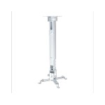 PureMounts Spider 40W Projektorhalterung, Weiss, Bis 20 Kg, Deckenabstand 430-650mm