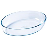 Pyrex Plat à gratin 30 x 21 cm Ovale, Transparent
