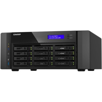 QNAP NAS TS-h1290FX-7302P-128G, 12 bay, AMD EPYC 7302P 16 Core 3.3GHz, 128GB RAM