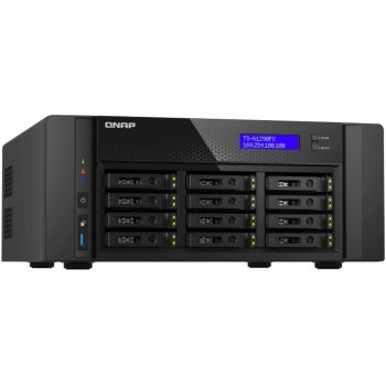 QNAP NAS TS-h1290FX-7232P-64G, 12-bay, Tower, redundante PSU, Xeon 6-Core, 128GB