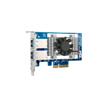 QNAP 10GbE Erweiterungskarte, PCIe Gen3 x4, Dual-port (10Gbase-T) QNAP 10GbE Erweiterungskarte, PCIe Gen3 x4, Dual-port (10Gbase-T)