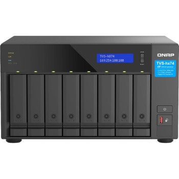 QNAP NAS TVS-h874-i5-32G, 8-bay, Intel Core i5-12400 6 cores 2.5GHz, 32GB QNAP NAS TVS-h874-i5-32G, 8-bay, Intel Core i5-12400 6 cores 2.5GHz, 32GB