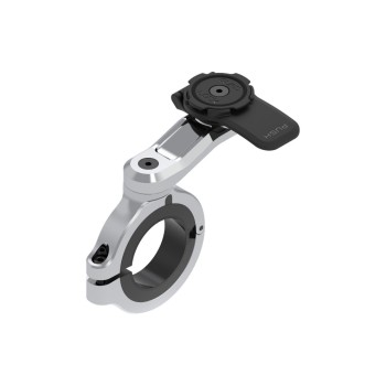 Quad Lock Support de guidon de moto Pro Chrome – Large
