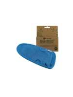 Quick Aid Gant de massage et d'exfoliation 12 x 22 cm, Bleu