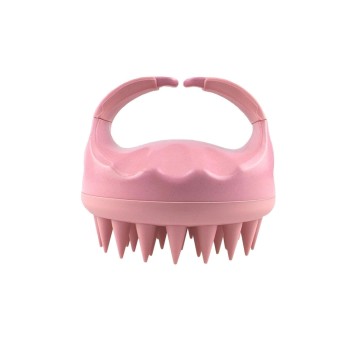 Quick Aid Brosse de massage et de soin à la paille de blé Rose