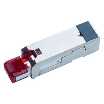 R&M Connecteur FM45 Cat. 6A, 1 Pièce/s, Gris R&M Connecteur FM45 Cat. 6A, 1 Pièce/s, Gris