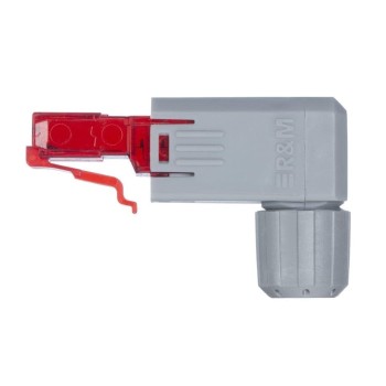 R&M Connecteur FM45 Cat. 6A, 90°, 1 Pièce/s, Gris R&M Connecteur FM45 Cat. 6A, 90°, 1 Pièce/s, Gris