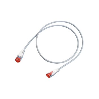 R+M patch cable S/FTP Kat.6A, 7.5m, LSFRZH Mantel grey, geschirmt