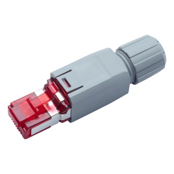 R&M Connecteur RJ45 Cat. 6A Assemblage sur le terrain R&M Connecteur RJ45 Cat. 6A Assemblage sur le terrain