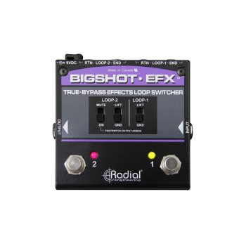 Radial Big Shot EFX REV2 True-Bypass