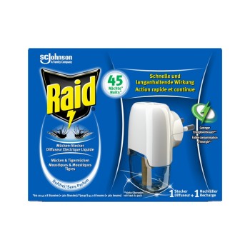 Raid Mücken-Stecker 45 Nächte Original, 27 ml Raid Mücken-Stecker 45 Nächte Original, 27 ml
